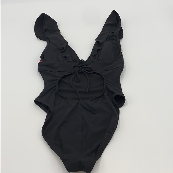 Robin Piccone Ruffled Sleeve One Piece - NWOT - Picture 4 of 9